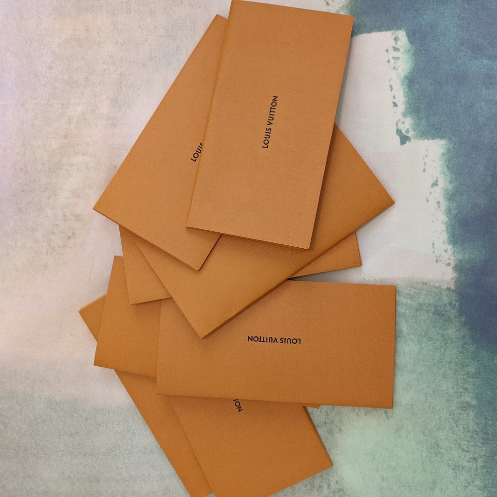 Authentic Louis Vuitton Receipt Holder Large